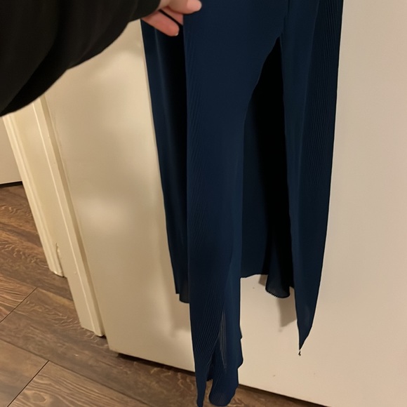 Navy above ankle maxi - Picture 2 of 3